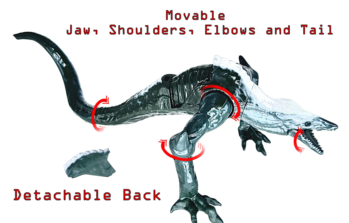 TwCare Godzilla vs. Kong Hollow Earth Skull Crawler Toy Action Figure, 2021 Movie Series Movable Joints King of The Monsters Birthday Kid Gift, Travel