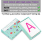 Attractivia Magnetic Big Alphabet ABC Flash Cards - 26 Sturdy Uppercase Large Letters - for Classroom Teachers, Homeschool, ESL, Toddlers 2-4 Years
