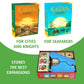 TowerRex Organizer Compatible with Catan Board Game and Cities and Knights, Seafarers Expansions, Storage Insert, Accessories Upgrade