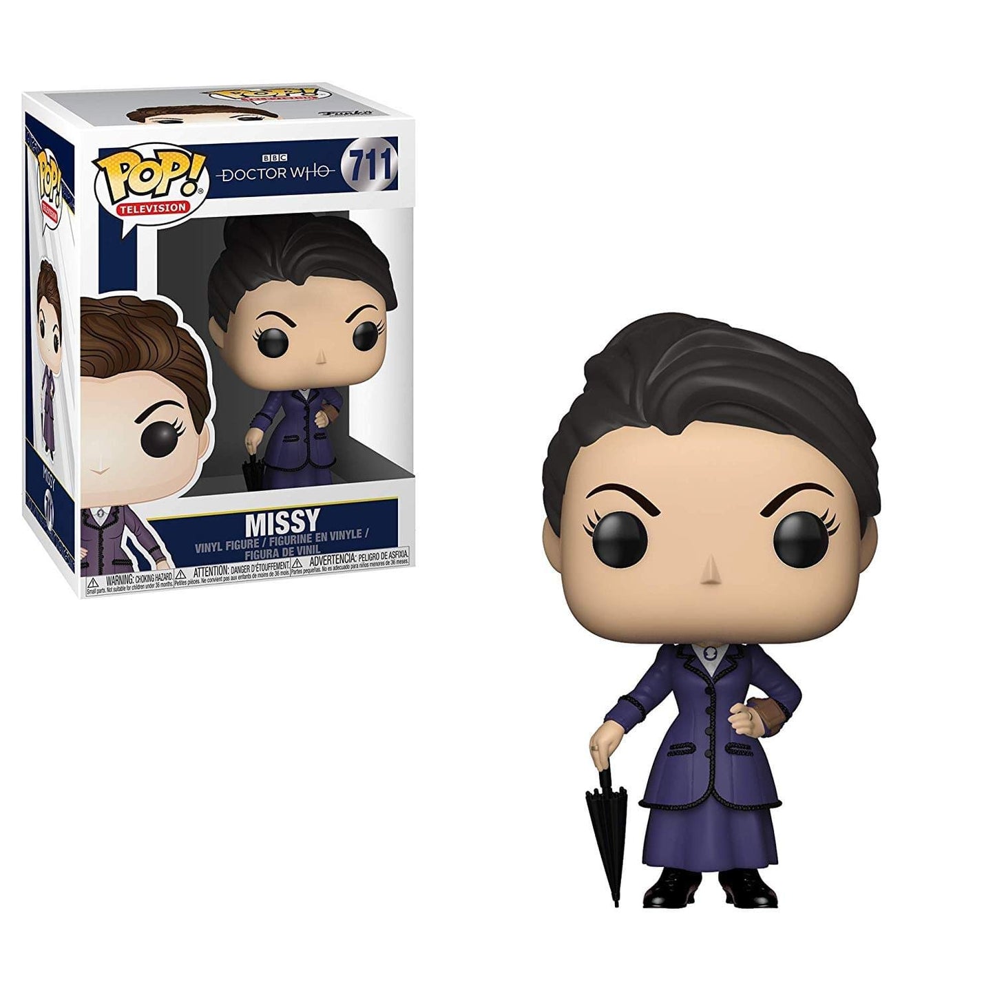 Funko Pop Television: Doctor Who - Missy Collectible Figure, Multicolor