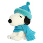 Aurora Peanuts 8" Winter Scarf Snoopy Festive Plush