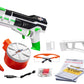 SplatRball 1200 Pyro Glow-in-The-Dark Gel Ball Water Bead Blaster Gun Kit. Splat R Ball Everything with The Electric Blaster able to Shoot up