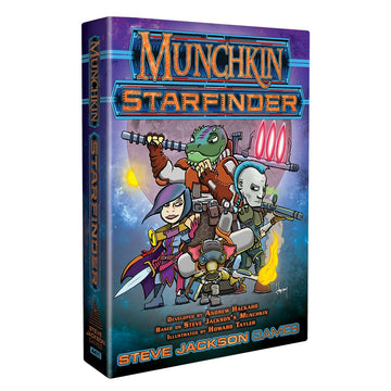 Munchkin Starfinder Card Game (Base Game) | Card Game for Adults, Kids, and Family | Fantasy Adventure Roleplaying Game | Ages 10+ | 3-6 Players |