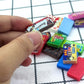 Nuanmu Miniature Drink Bottles Snacks Food Cake Dollhouse Decorations Pretend Play Kitchen Game Party Toys (Candy)