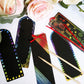 Supla 36 Set 2 Style Magic Scratch Rainbow Bookmarks Making Kit for Kids Students Party Favor Scratch Paper DIY Bookmarks Bulk with Scratching Tools