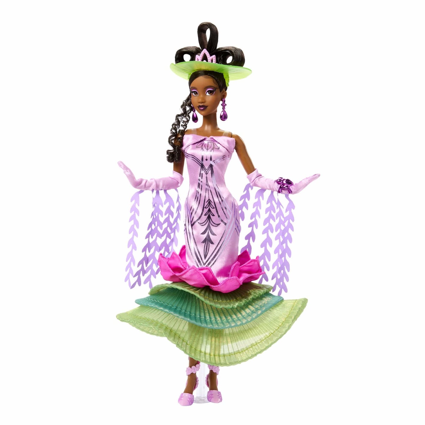 Disney Princess Collector Once Upon a Whimsy Collection Tiana Doll, 11.5 Inches