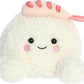 Aurora® Adorable Palm Pals™ EBI Shrimp Sushi™ Stuffed Animal - Fun Collectible Plush for Kids and Adult Collectors - Perfect for Decorating Rooms