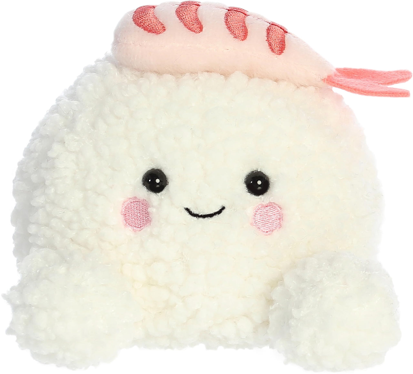 Aurora® Adorable Palm Pals™ EBI Shrimp Sushi™ Stuffed Animal - Fun Collectible Plush for Kids and Adult Collectors - Perfect for Decorating Rooms