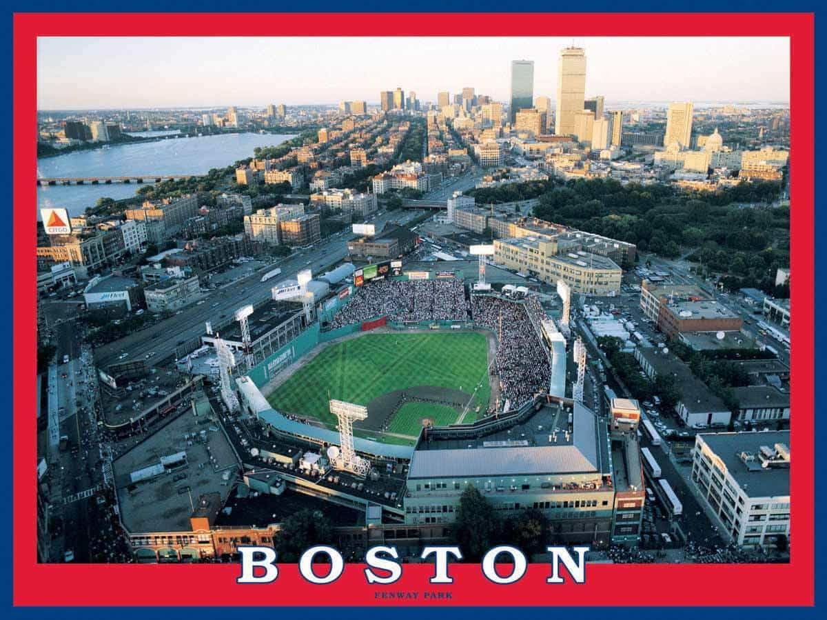 White Mountain 550 Piece Jigsaw Puzzle Sports Baseball, Boston Fenway