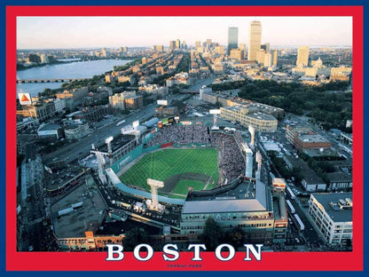 White Mountain 550 Piece Jigsaw Puzzle Sports Baseball, Boston Fenway