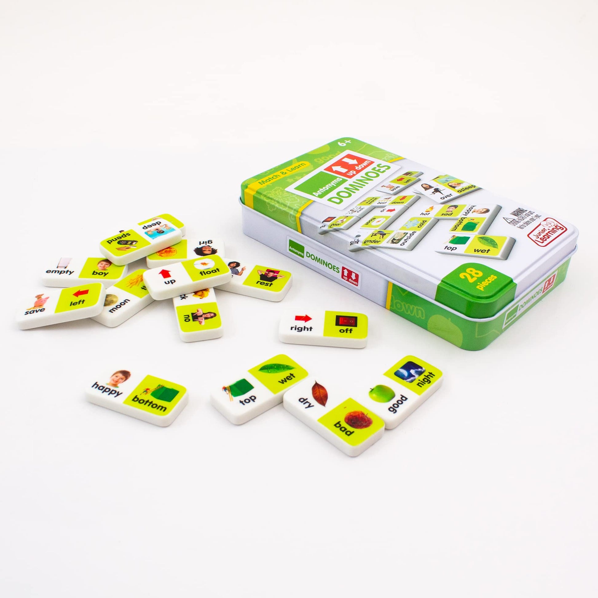 Junior Learning Antonyms Dominoes Langauge Arts