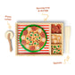 Melissa & Doug Wooden Pizza Party Play Set, 36 Self-Stick Toppings, Pizza Toy Kitchen Set & Play Kitchen Accessories, Preschool Toys for Boys & Girls
