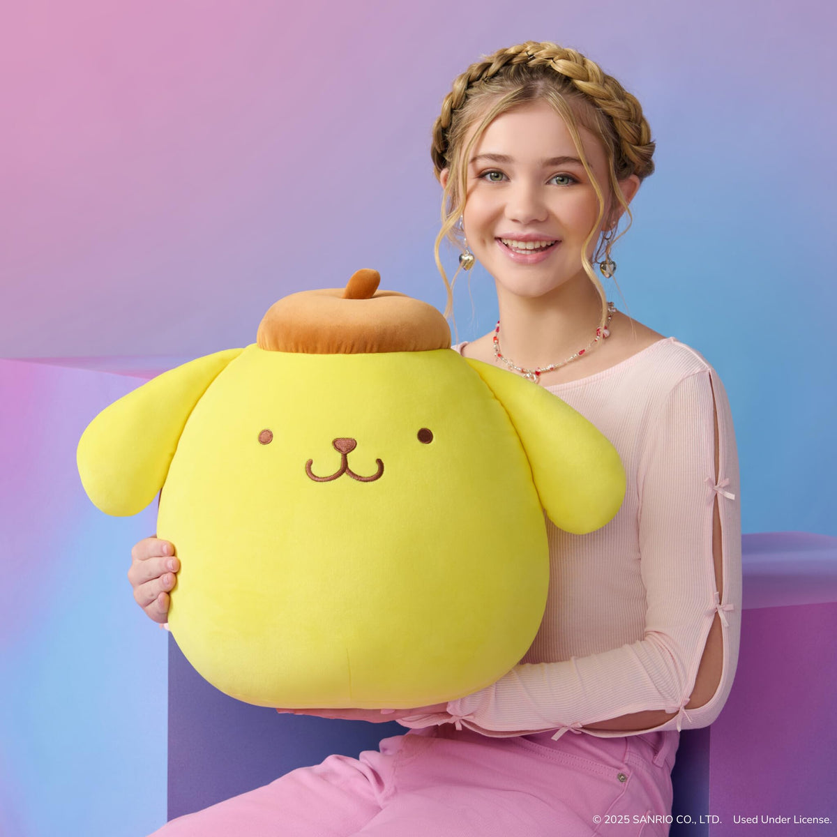 Squishmallows Original Sanrio 14in Pompompurin - Official Jazwares Plush (Large)