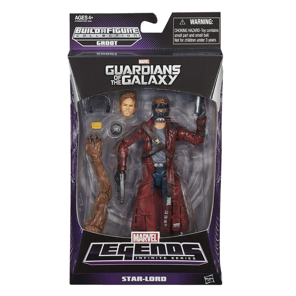 Marvel Guardians of The Galaxy Star-Lord Figure, 6-Inch