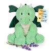 Daniel Dragon - Microwavable & Weighted Plush Stuffed Animal - Heated Plushie for Warmth - Cute, Soft, Cozy Toy for Adults & Children (Boys, Girls