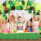 Calmi Pixel Miner Table Cover (Pack of 2) - 54.1"x108" XL Waterproof Cartoon Birthday Tablecloth- Gamer Party Supplies, Mining Themed Party