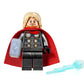 LEGO Super Heroes Avengers Minifigure - Thor with Mjolnir Hammer and Lighting Bolt (2020 Version)