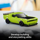LEGO Speed Champions Dodge Challenger SRT Hellcat Sports Car Toy - Building Set for Learning, Play and Display - Kids Toy for Boys and Girls, Ages 9+