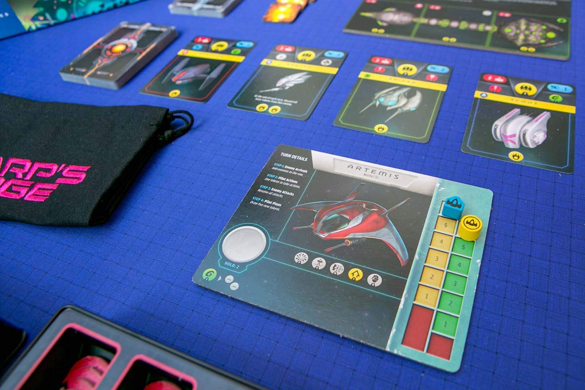 Renegade Game Studios Warp's Edge Solo Board Game of Space Combat for Ages 10+