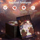 MTG Card Sleeves(Fantasy Family) Art Card Sleeves Deck Protector, Clear Front & Matte Back, Smooth Shuffle
