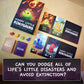 Unstable Games Happy Little Dinosaurs Board Game - Funny Card Game for Adults and Kids - Family Board Games for 2-4 Players, Ages 8 and Up, From