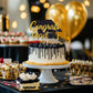 Tinbax Graduation Congrats Grad Cake Topper for Graduations Cake decorations