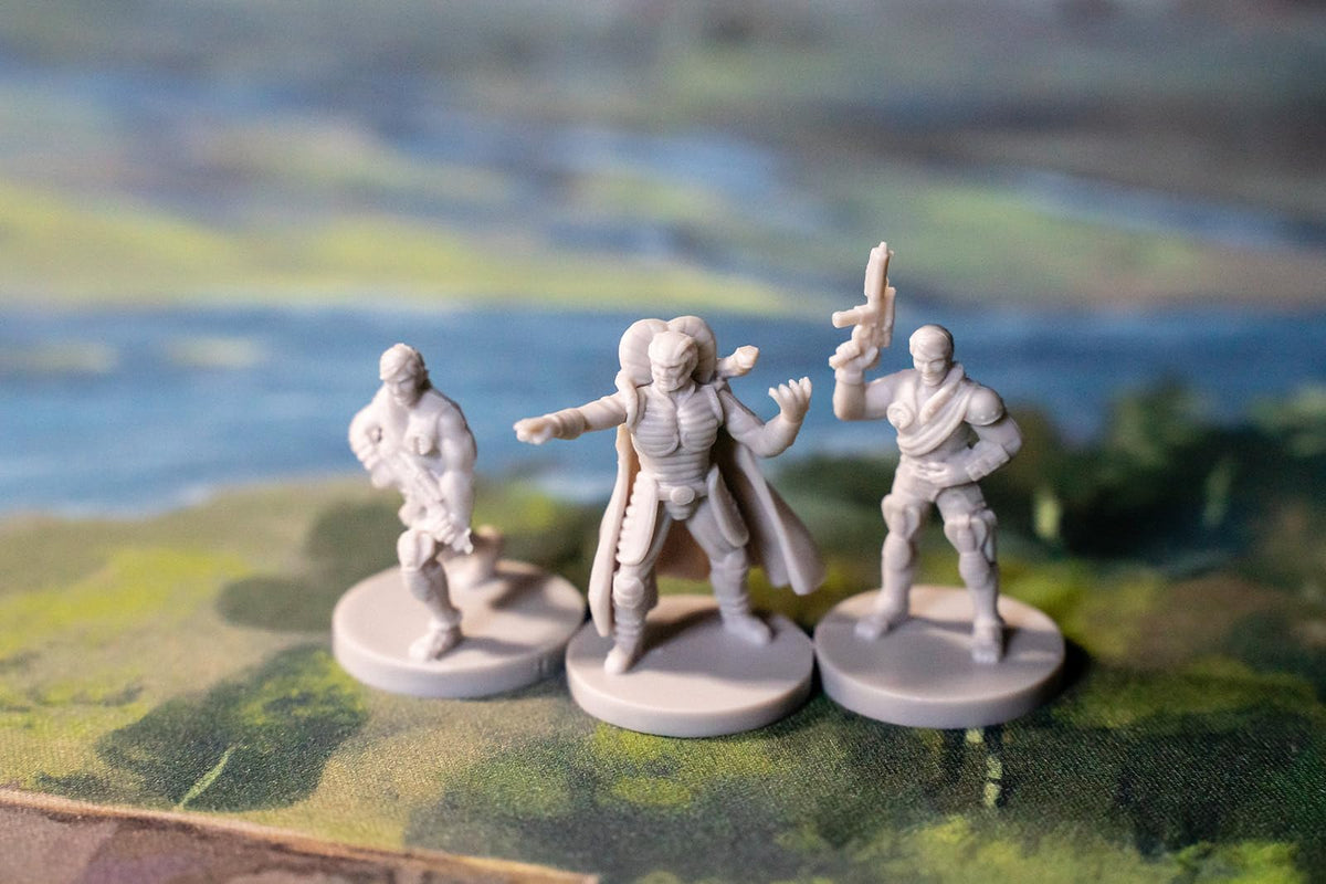 Renegade Game Studios G.I. Joe RPG Villain Miniatures Set 1, 12 Figures