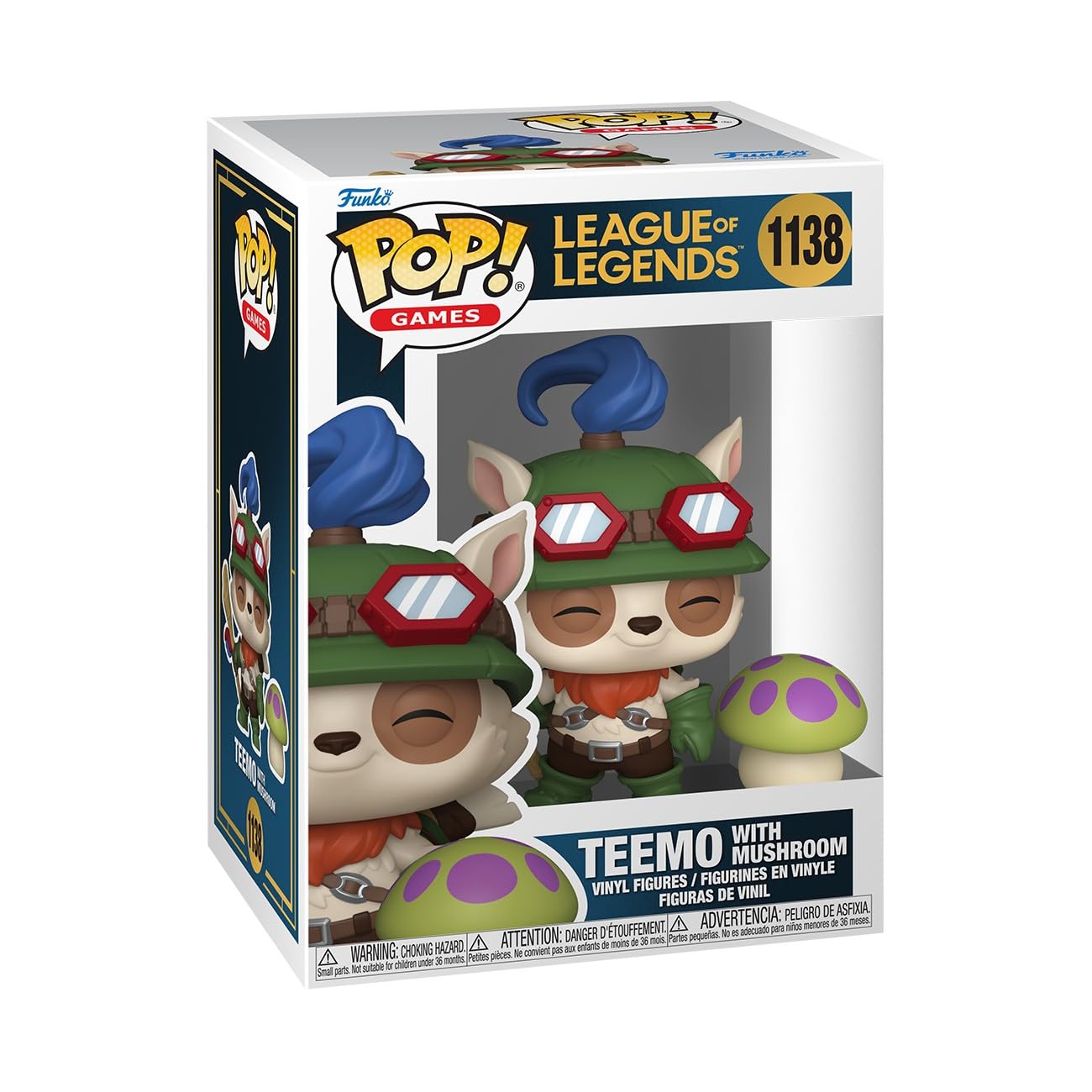 Funko POP! & Buddy: League of Legends - Teemo with Shroom
