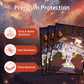 MTG Card Sleeves(Fantasy Family) Art Card Sleeves Deck Protector, Clear Front & Matte Back, Smooth Shuffle