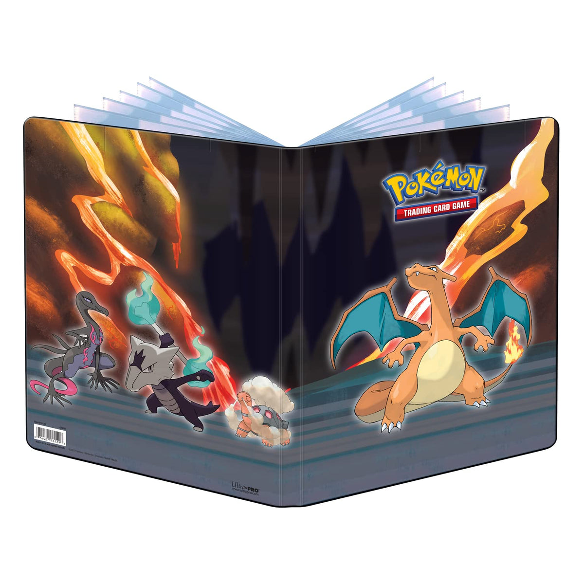 Ultra Pro UP Gallery Series: Scorching Summit 9-Pocket Portfolio for Pokémon