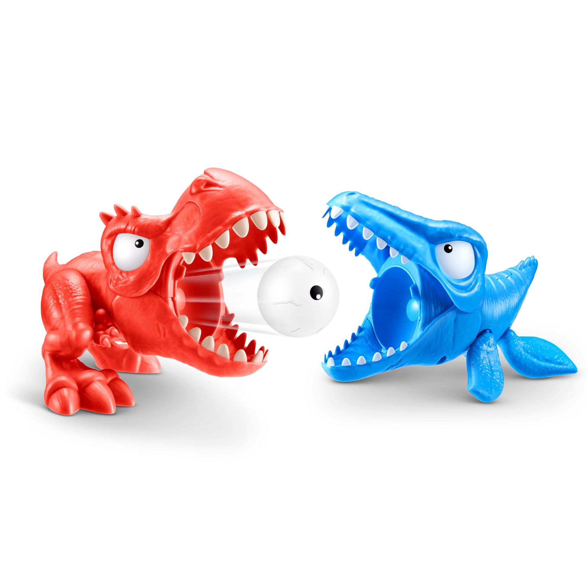 Smashers Dino Island Mini T-Rex Battles Playset (Red Dino) by ZURU Boys Dinosaur Battling Toys Shoots Fires Collectible Surprise Unboxing Skull