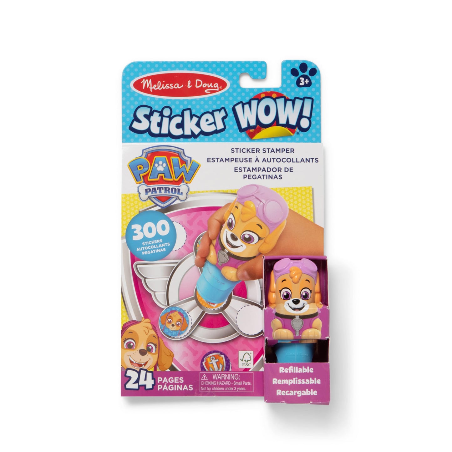 Melissa & Doug Sticker Wow! PAW Patrol Skye Stamper Toy and Activity Pad