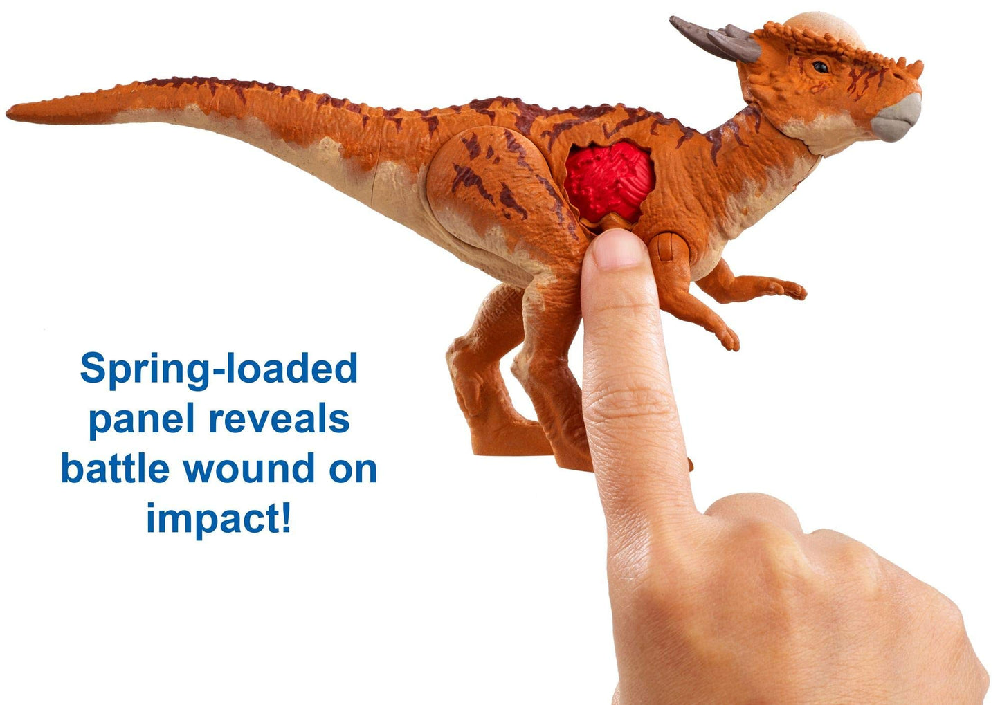 JURASSIC WORLD BATTLE DAMAGE Stygimoloch Stiggy