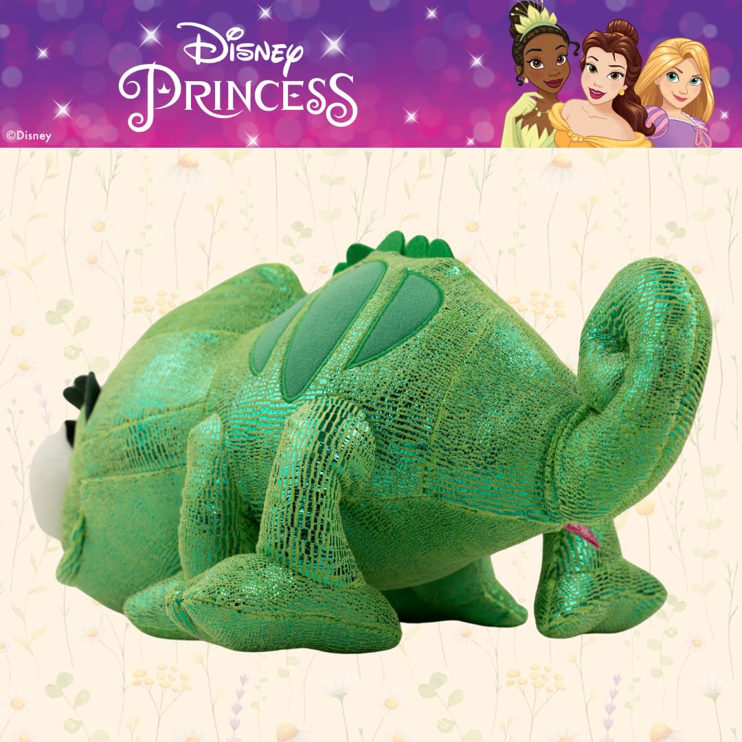Disney Princess Tangled Rapunzel Pascal The Chameleon, Bedding Super Soft Plush Cuddle Pillow Buddy, (Officially Licensed Product) By Franco