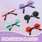 5pcs Doll Glasses, 5 Colors Plastic Dress up Eyeglasses for lububu(No Doll)