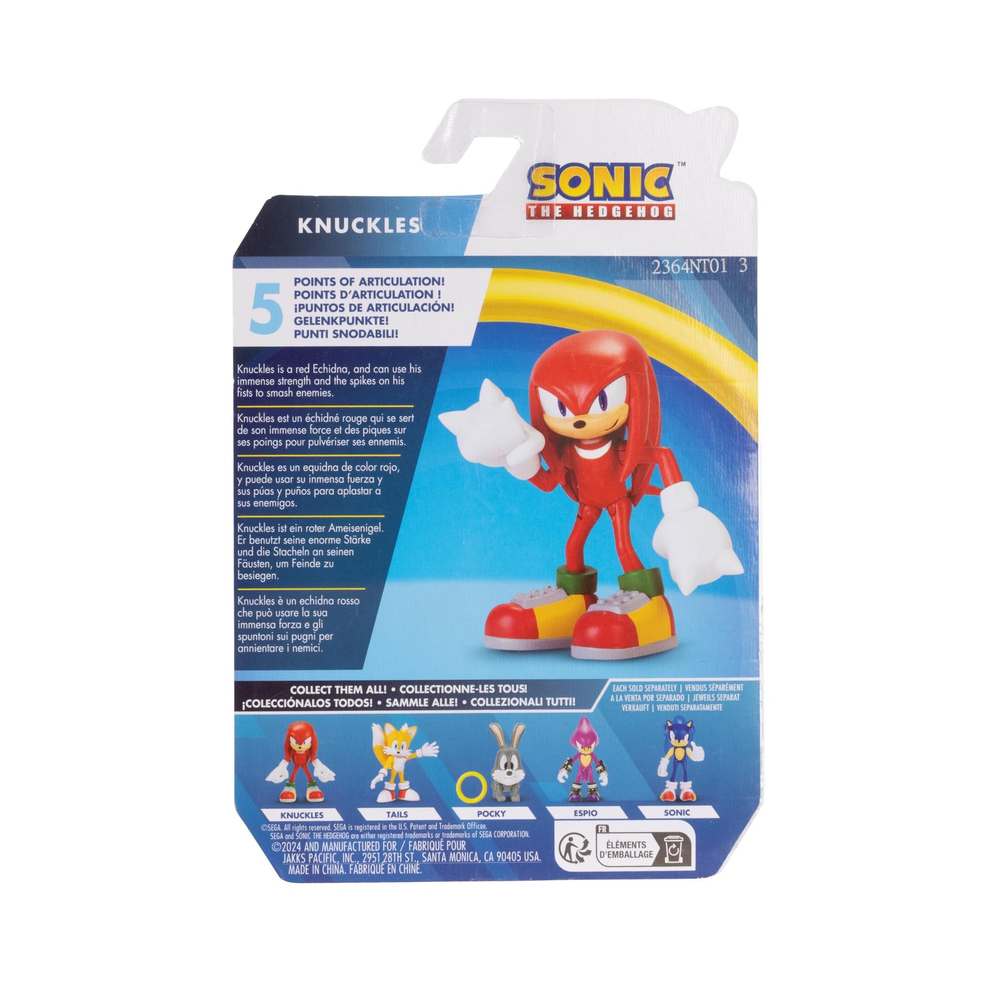 JAKKS Pacific Sonic The Hedgehog 2.5" Action Figures Wave #20 3-Pack