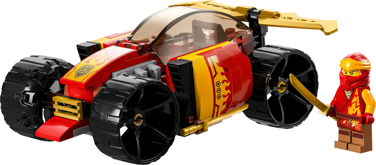 LEGO NINJAGO Kai's Ninja Race Car EVO 71780, 20in1 Racing Car Building Toy Set, Kids Can Build a Off Road Vehicle and Racing Car, Ninja Mini Figure