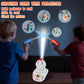 HISTOYE Mini Laser Tag Guns Set of 2 with Projector Laser Gun Shooting Game