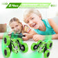Remote Control Car, RC Cars Toys for Kids Ages 6-12, 2.4GHz RC Stunt Truck with 360° Double-Sided Flips, 4WD Off-Road Racing, Christmas Birthday Gifts