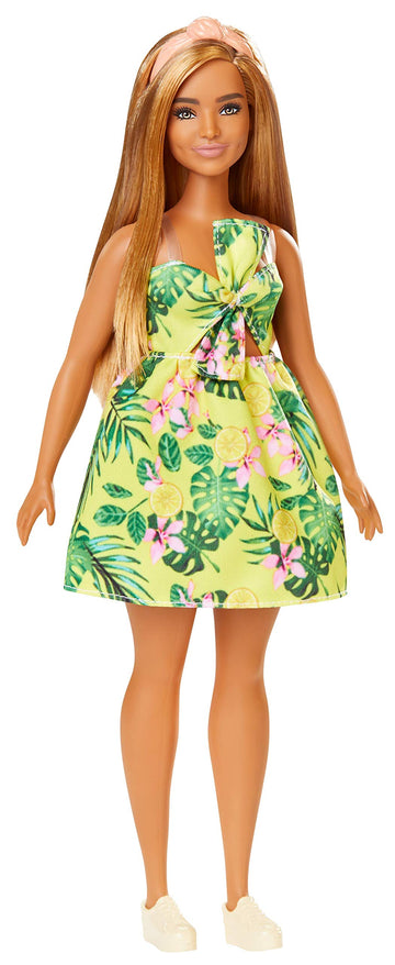 Barbie Fashionistas Doll with Long Blonde Hair - Tropical Outfit
