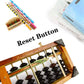 Vintage Style Wooden Abacus Soroban 13 Column(10.7 in) Math Professional Abacus for Adults Kids with Guide Handbook and Reset Button, Anti-Skid Rubber
