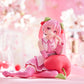 Taito-Sakura Miku Desktop Cute Figure (Cherry Cushion Ver.)