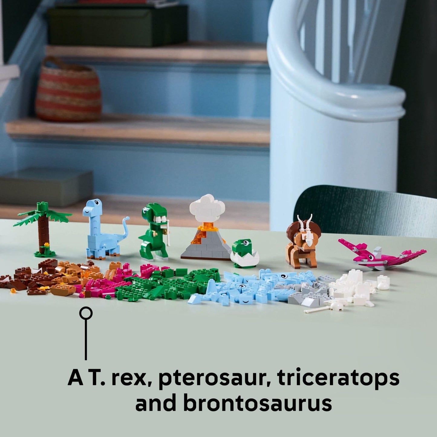 LEGO Classic Creative Dinosaurs Toy - Building Blocks for Kids, Boys and Girls, Ages 5+ - Learning and Educational Toy for Preschool - Gift Idea