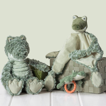 Mary Meyer Stuffed Animal Soft Toy, 12-Inches, Afrique Alligator