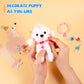 Niceup 10Pcs 4.5in Small Stuffed Animals Plush Puppies Bulk Adopt Dog Party Favors Cute Little Paw Pup Soft Plush Toys Doll for Pawty Birthday Goodie