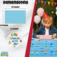 Unique Baby Shark - Party Supplies and Decorations Bundle | Serves 16 Guests | Includes Plates, Napkins, Table Cover & Stickers | Playful Baby Shark