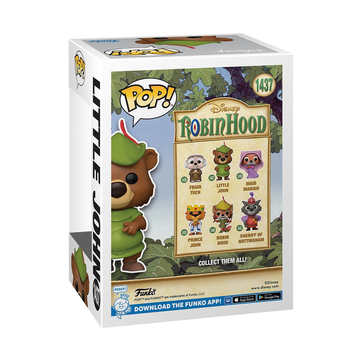Funko POP! Disney: Robin Hood - Little Jon - Collectable Vinyl Figure - Gift Idea - Official Merchandise - for Kids & Adults - Movies Fans - Model