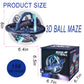 3D Maze Ball,Interactive Maze Sphere Game with 158 Obstacles
