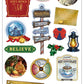 Paper House Productions Polar Express Sticker Multipack (Pack of 3)