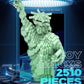 dOvOb Statue of Liberty Micro Mini Blocks Building Set (2510PCS) - Architectural Model Toys